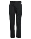 Pt Torino Man Pants Black Size 36 Cotton, Elastane