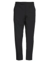 Pt Torino Man Pants Black Size 38 Cotton, Elastane