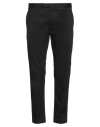 Pt Torino Man Pants Black Size 38 Cotton, Elastane In Black