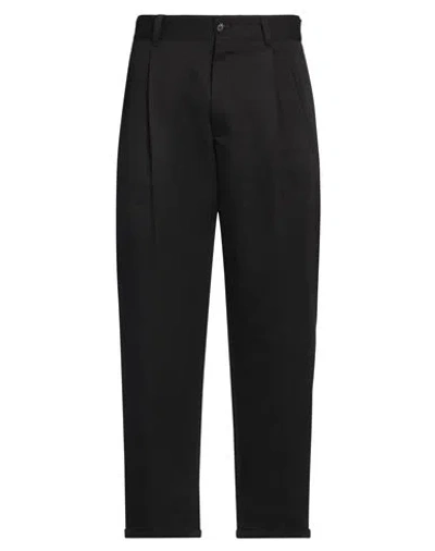 Pt Torino Man Pants Black Size 38 Cotton, Linen