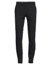 Pt Torino Man Pants Black Size 38 Cotton, Polyamide, Elastane