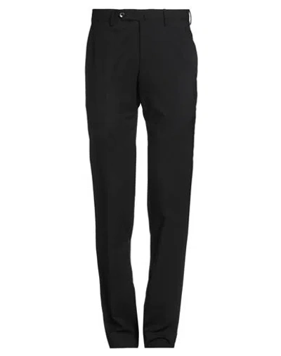 Pt Torino Man Pants Black Size 38 Virgin Wool, Elastane