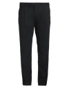 Pt Torino Tailored Virgin Wool Trousers In Black