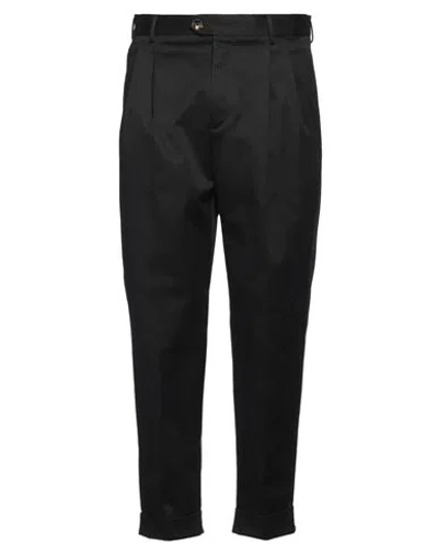 Pt Torino Man Pants Blue Size 34 Cotton, Elastane In Blue