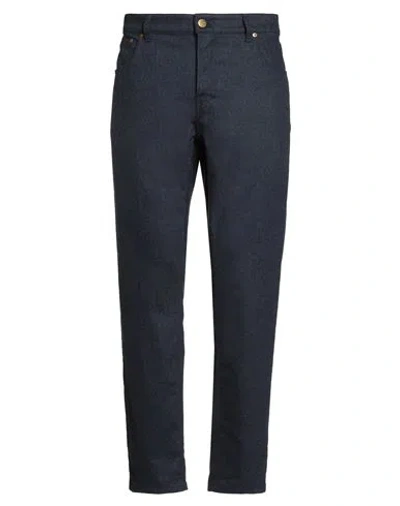 Pt Torino Man Pants Blue Size 36 Virgin Wool, Cashmere, Elastane
