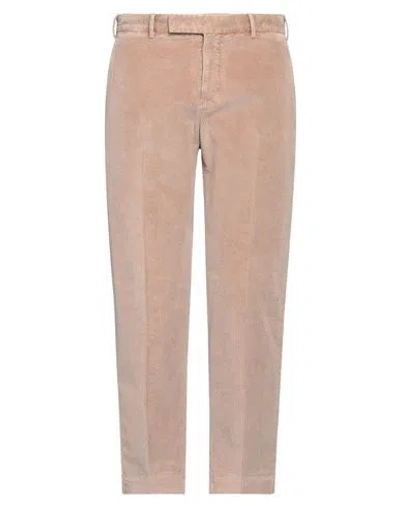 Pt Torino Man Pants Blush Size 32 Cotton, Lyocell, Elastane In Pink