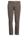 Pt Torino Man Pants Brown Size 30 Cotton, Elastane