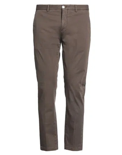 Pt Torino Man Pants Brown Size 30 Cotton, Elastane