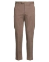 Pt Torino Man Pants Brown Size 40 Cotton, Lyocell, Elastane