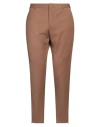 Pt Torino Man Pants Brown Size 36 Polyester, Wool, Elastane