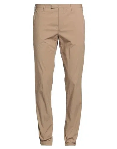 PT TORINO PT TORINO MAN PANTS CAMEL SIZE 30 COTTON, ELASTANE