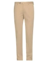 Pt Torino Man Pants Camel Size 34 Modal, Cotton, Elastane In Beige