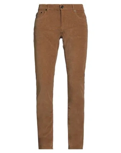 PT TORINO PT TORINO MAN PANTS CAMEL SIZE 33 COTTON, LYOCELL, ELASTANE