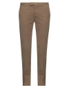 Pt Torino Man Pants Camel Size 38 Cotton, Elastane In Beige
