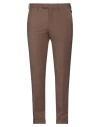 Pt Torino Man Pants Camel Size 34 Virgin Wool, Elastane In Beige