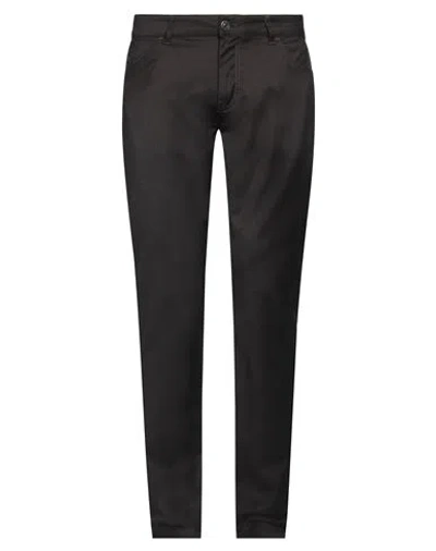 Pt Torino Man Pants Charcoal Size 34 Virgin Wool, Elastane In Gray