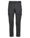Pt Torino Man Pants Charcoal Size 36 Virgin Wool, Polyester, Elastane In Grey