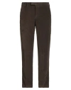 Pt Torino Man Pants Chocolate Brown Size 42 Cotton, Elastane