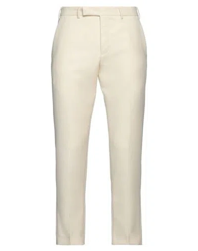 Pt Torino Man Pants Cream Size 32 Virgin Wool In White