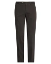 Pt Torino Man Pants Dark Brown Size 30 Modal, Cotton, Elastane