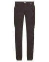 Pt Torino Man Pants Dark Brown Size 36 Cotton, Elastane