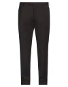 Pt Torino Trousers With Pockets And Loops In Dark Brown