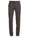 Pt Torino Man Pants Dove Grey Size 36 Virgin Wool, Elastane In Brown