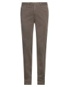 Pt Torino Man Pants Dark Green Size 36 Cotton, Elastane