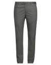 Pt Torino Man Pants Dark Green Size 38 Cotton, Polyamide, Elastane