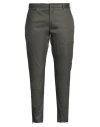 Pt Torino Man Pants Dark Green Size 40 Cotton, Polyamide, Elastane