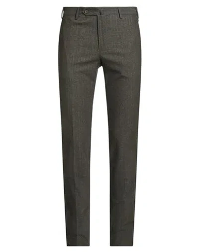 Pt Torino Man Pants Dark Green Size 42 Cotton, Polyester, Viscose, Elastane