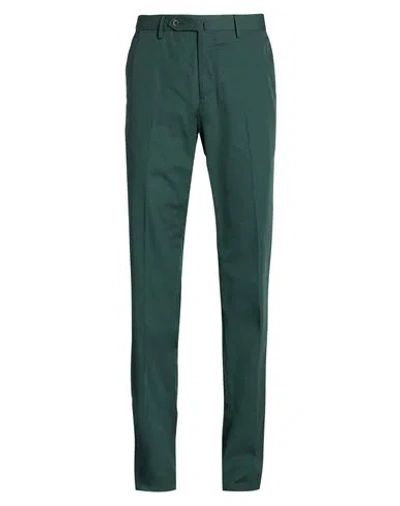 Pt Torino Man Pants Dark Green Size 42 Polyester, Cotton