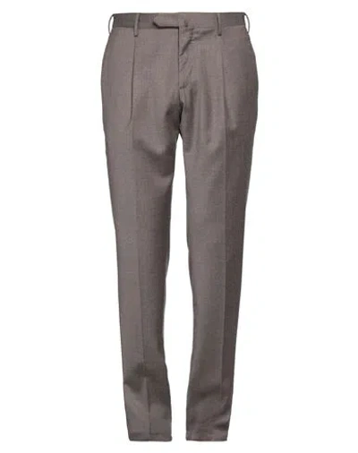 Pt Torino Man Pants Dove Grey Size 36 Virgin Wool, Elastane