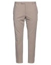 Pt Torino Cotton Trousers With Concealead Closure In Beige