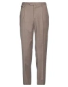 Pt Torino Man Pants Dove Grey Size 40 Virgin Wool, Elastane