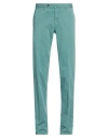 Pt Torino Man Pants Emerald Green Size 30 Cotton, Elastane