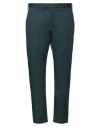 Pt Torino Man Pants Emerald Green Size 40 Cotton, Elastane