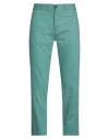 Pt Torino Man Pants Green Size 32 Virgin Wool, Elastane