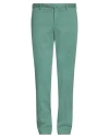 Pt Torino Man Pants Green Size 36 Cotton, Polyamide, Elastane In Green