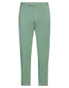 Pt Torino Man Pants Green Size 36 Cotton, Polyamide, Elastane In Green