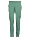 Pt Torino Man Pants Green Size 36 Cotton, Polyamide, Elastane In Green