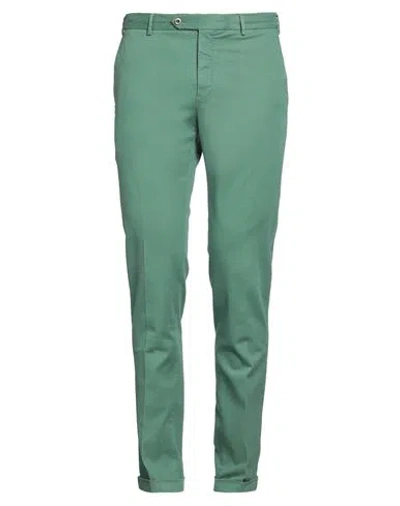 PT TORINO PT TORINO MAN PANTS GREEN SIZE 36 MODAL, COTTON, ELASTANE