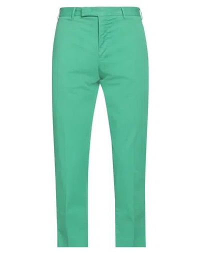 PT TORINO PT TORINO MAN PANTS GREEN SIZE 38 COTTON, ELASTANE