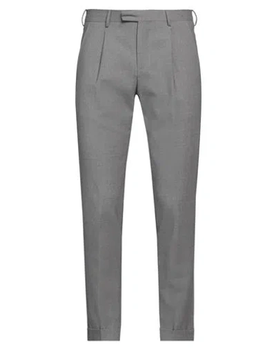 Pt Torino Man Pants Grey Size 30 Virgin Wool, Elastane