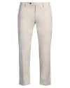 Pt Torino Man Pants Grey Size 32 Cotton, Elastane