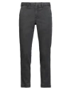 Pt Torino Man Pants Grey Size 32 Cotton, Elastane In Blue
