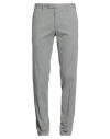 Pt Torino Man Pants Grey Size 36 Cotton, Elastane