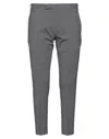 Pt Torino Man Pants Grey Size 36 Virgin Wool, Elastane