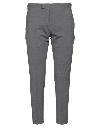 Pt Torino Man Pants Grey Size 36 Virgin Wool, Elastane