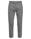 Pt Torino Man Pants Grey Size 38 Virgin Wool, Elastane